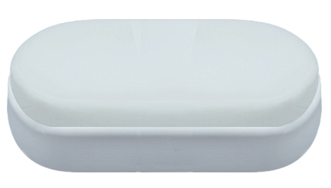 Светильник светодиодный FL-LED SOLO-Ellipse C+S 12W 4200K IP65 1080Лм овал.165*80*50мм с СВЧ+ФР датч. Foton Lighting