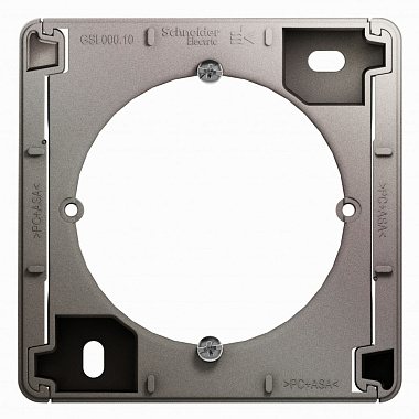 Коробка для наружного монтажа SE Glossa платина