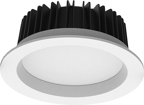 Светильник светодиодный встраиваемый 20Вт 4000К AL265 белый с драйвером в компл. Feron