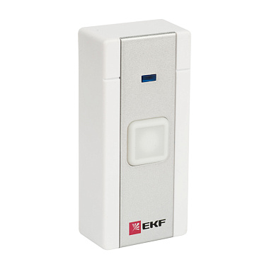 Кнопка звонка ОП для беспроводных звонков с функцией обучения EKF PROxima