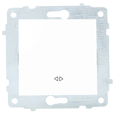 Выключатель 1 СП 10А перекрестный механизм Ovivo белый