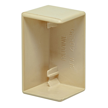 Заглушка для РКК-60х40 Рувинил бежевый