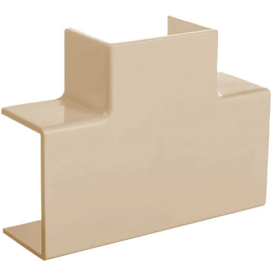 Тройник накладной 90 град. для РКК-15х10 Рувинил бежевый