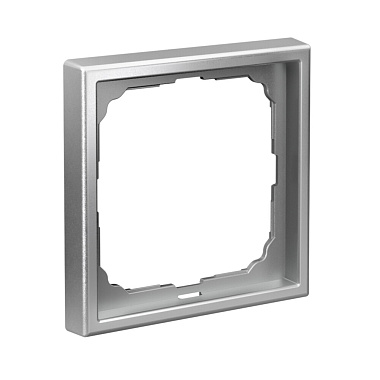 Рамка 1-постовая SE ArtGallery алюминий