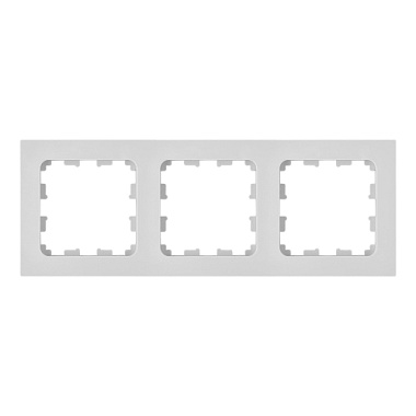 Рамка 3-постовая Bylectrica Astrum белый