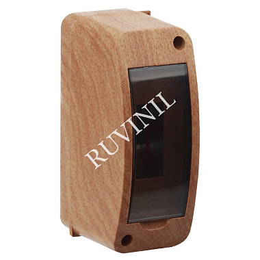 Бокс навесной  2 мод. 140х55х85 IP40 с вертикальной дверью Рувинил бук