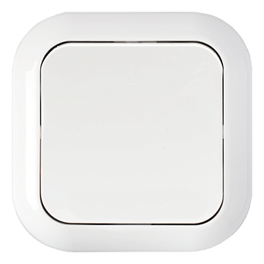 Выключатель 1 СП IP44 10А Bylectrica Гармония белый