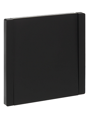 Выключатель 1 СП 10А IEK FP101 Forte&Piano черный