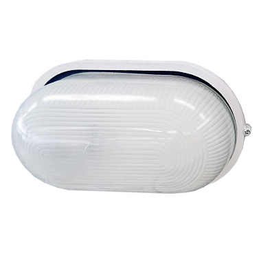 Светильник ОББ 1*100Вт белый/овал/стекло IP54 белый НБП 04-100-001 УЗ (инд. уп.) Svet