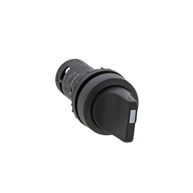 Переключатель 2 позиции 22мм NO+NC черный SW2C-11X/2 EKF