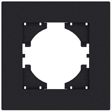 Рамка 1-постовая Gusi Electric City2.0 графит