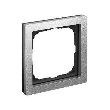 Рамка 1-постовая металл SE ArtGallery Pure алюминий