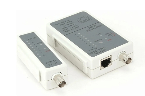 Тестер LAN Cablexpert NCT-1, для RJ-45, RG-58
