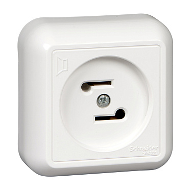 Радиорозетка 1 ОП 30В 50-10000Гц SE Blanca белый опт.уп.