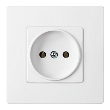 Розетка 1 СП 16А Bylectrica Мастер белый