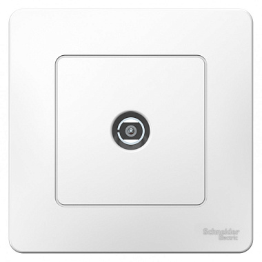 Розетка 1 СП TV оконечная SE Blanca белый