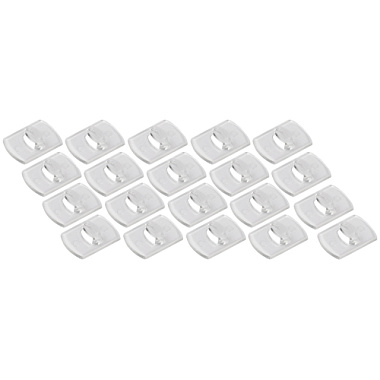 Клипсы для гирлянд СИЛА 20 шт, 24 полоски до 200 г прозр. ЭРА Б0060138