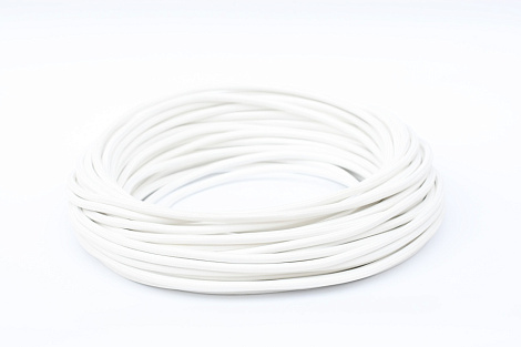 Ретро провод круглый 2х0,75мм МезонинЪ белый