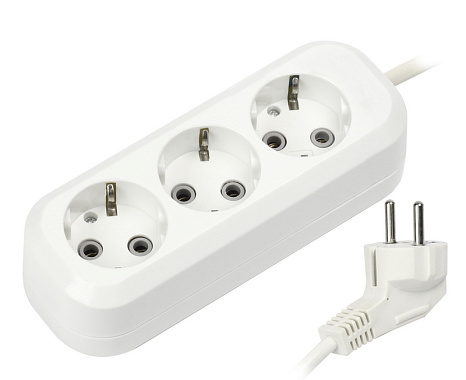 Удлинитель 3* 7 м c з/к 16А ПВС 3*1,0 Smartbuy