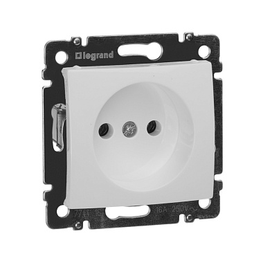 Розетка 1 СП 16А механизм Legrand Valena белый
