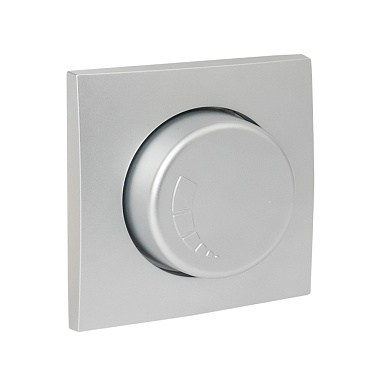 Лицевая панель светорегулятора 600W EKF Валенсия сталь