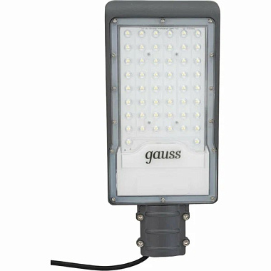 Светильник светодиодный уличный консольный LED ДКУ 50 Вт 5000 Лм 5000К IP65 190-250 В КСС Д 355х155х57 мм Avenue Gauss