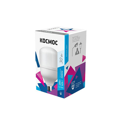 Лампа светодиодная Е27  30Вт 4500К 220В HWLED Космос
