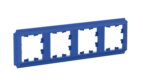 Рамка 4-постовая SE AtlasDesign Antique аквамарин