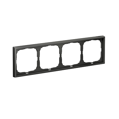 Рамка 4-постовая универсальная SE ArtGallery базальт