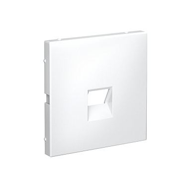 Лицевая панель розетки 1-местной для функций типа Keystone SE ArtGallery лотос