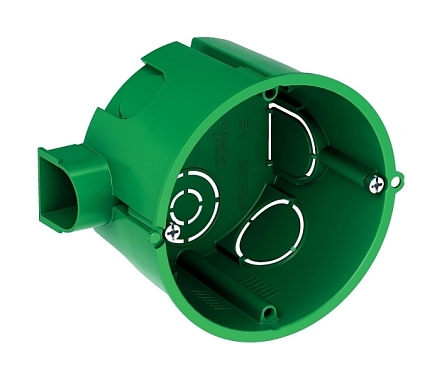 Подрозетник пластм д/уст. в бетон D=68мм, H=45мм (с винтами) сборный DIY SE