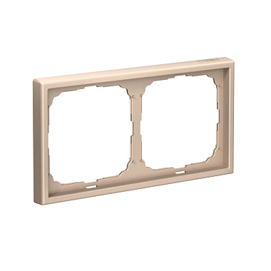 Рамка 2-постовая универсальная SE ArtGallery песочный