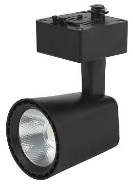 Светильник трековый светодиодный однофазный 20Вт 4000К 1400Лм СОВ черный ЭРА Б0032166
