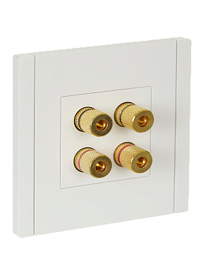 Розетка 1 СП аудио IEK FP239 Forte&Piano белый