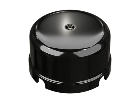 Распаечная коробка D-78; h43 пластиковая МезонинЪ Усадьба черный