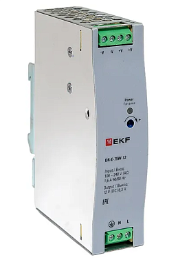 Блок питания 12В DR-75W-12 EKF PROxima