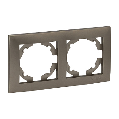 Рамка 2-постовая EKF Валенсия кашемир