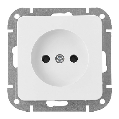 Розетка 1 СП 16А механизм Bylectrica Astrum белый