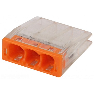 Зажим безвинтовой 3х(0,5-2,5) с пастой СМК 243 ЭРА Б0043959