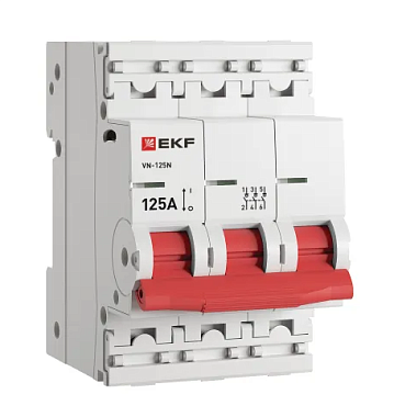 Выключатель нагрузки 3P 125А ВН-125 EKF PROxima