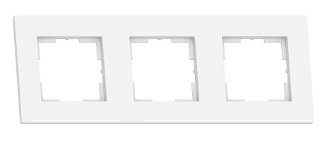 Рамка 3-постовая Кунцево-Электро Аксиома белый