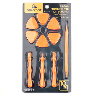 Набор инструментов для вскрытия корпуса мобильной техники Cablexpert (10 предметов)