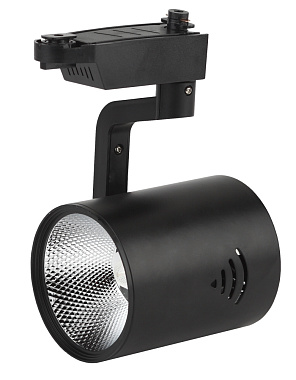 Светильник трековый светодиодный однофазный 30Вт 4000К 2100Лм СОВ черный ЭРА Б0032102