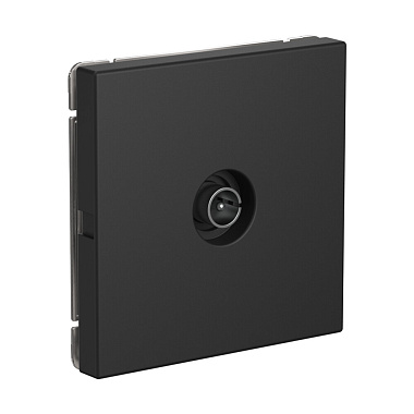 Розетка 1 СП TV механизм SE ArtGallery базальт