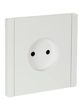 Розетка 1 СП 10А IEK FP218 Forte&Piano белый