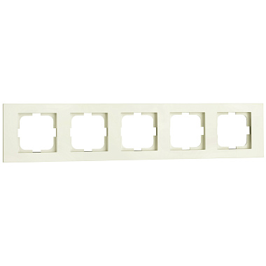Рамка 6-постовая Ovivo Grano крем