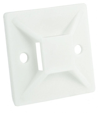 Площадка самоклеящаяся (30х30мм.) белая (100шт.) Texenergo