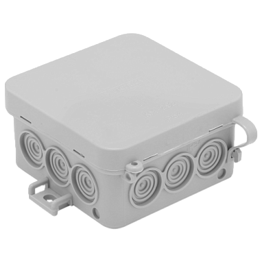 Коробка расп. ОП  80х80х39мм IP54 12 вводов мембранных Bylectrica