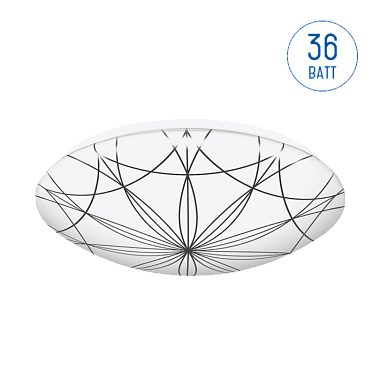 Светильник светодиодный потолочный  36Вт 4000К 2880Лм IP20 d385мм Lumin'arte