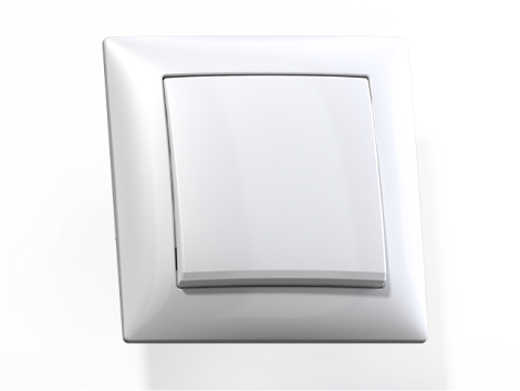 Выключатель 1 СП 10А Кунцево-Электро Селена белый